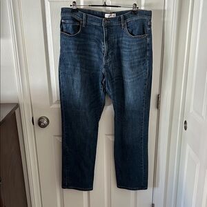 Lucky Brand Mens Casual Blue Jeans Style 410 Athletic Straight Size 36/32